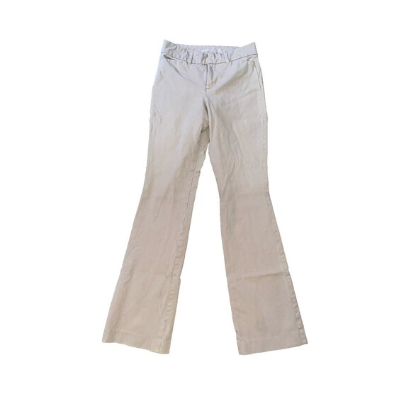 Old Navy Womens Juniors Brown High Rise Pixie Flare Pants Size 0 - Picture 1 of 8